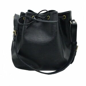 Louis Vuitton Shoulder Bag Epi Leather Noir Black